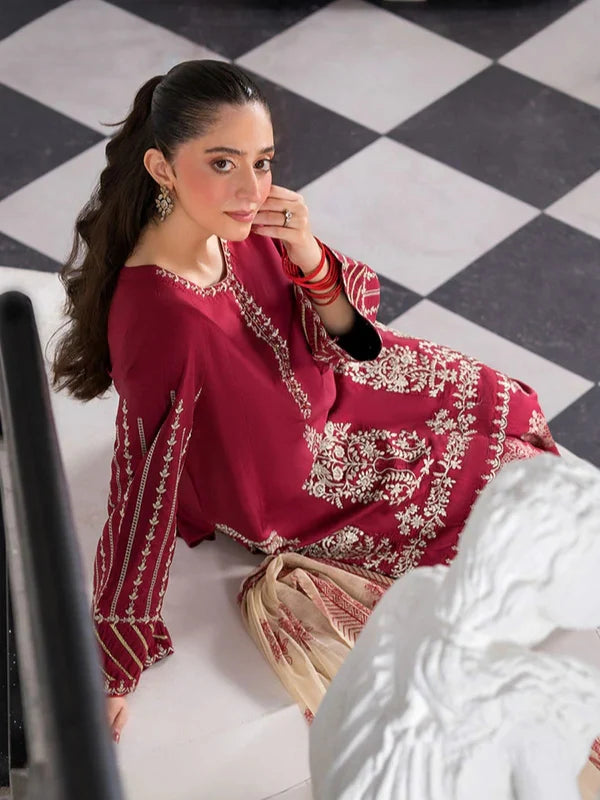 AYAT EMBROIDERED 3-PIECE STITCHED