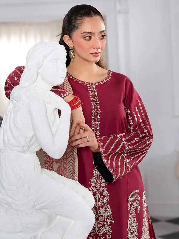 AYAT EMBROIDERED 3-PIECE STITCHED
