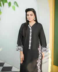 BLACK EYED 2 PC STITCHED