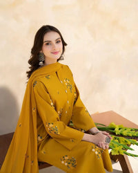 MUSTARD HILL 3PC STITCHED