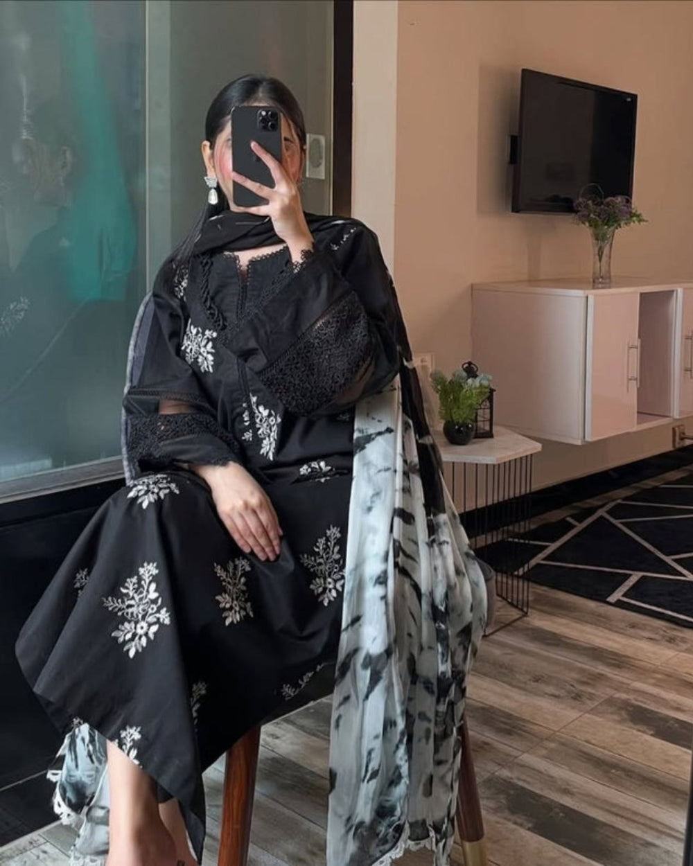 SHAAM-E-SIYAH 3 PC Stitched